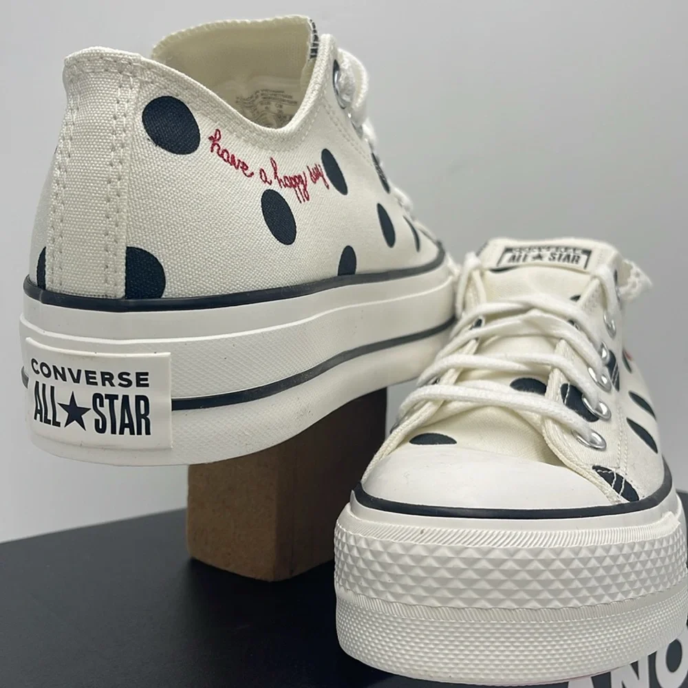 Converse WMNS Polka Dot Platform Sneakers A10689C CTAS LIFT OX
EGRET/BLACK/DAYS - Picture 8 of 16